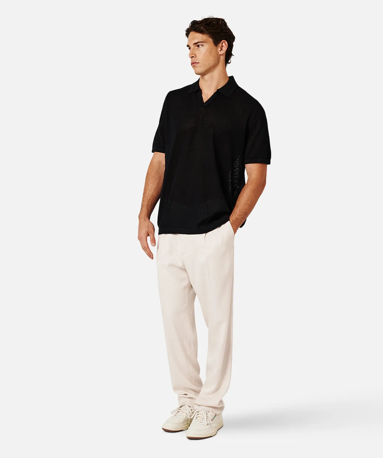 The Nanterre Polo - Black