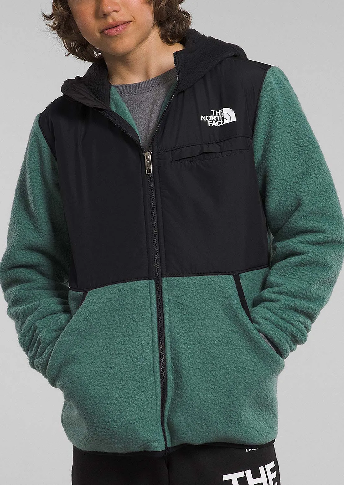 The North Face Junior Forrest Fleece Full Zip Hooded Jacket