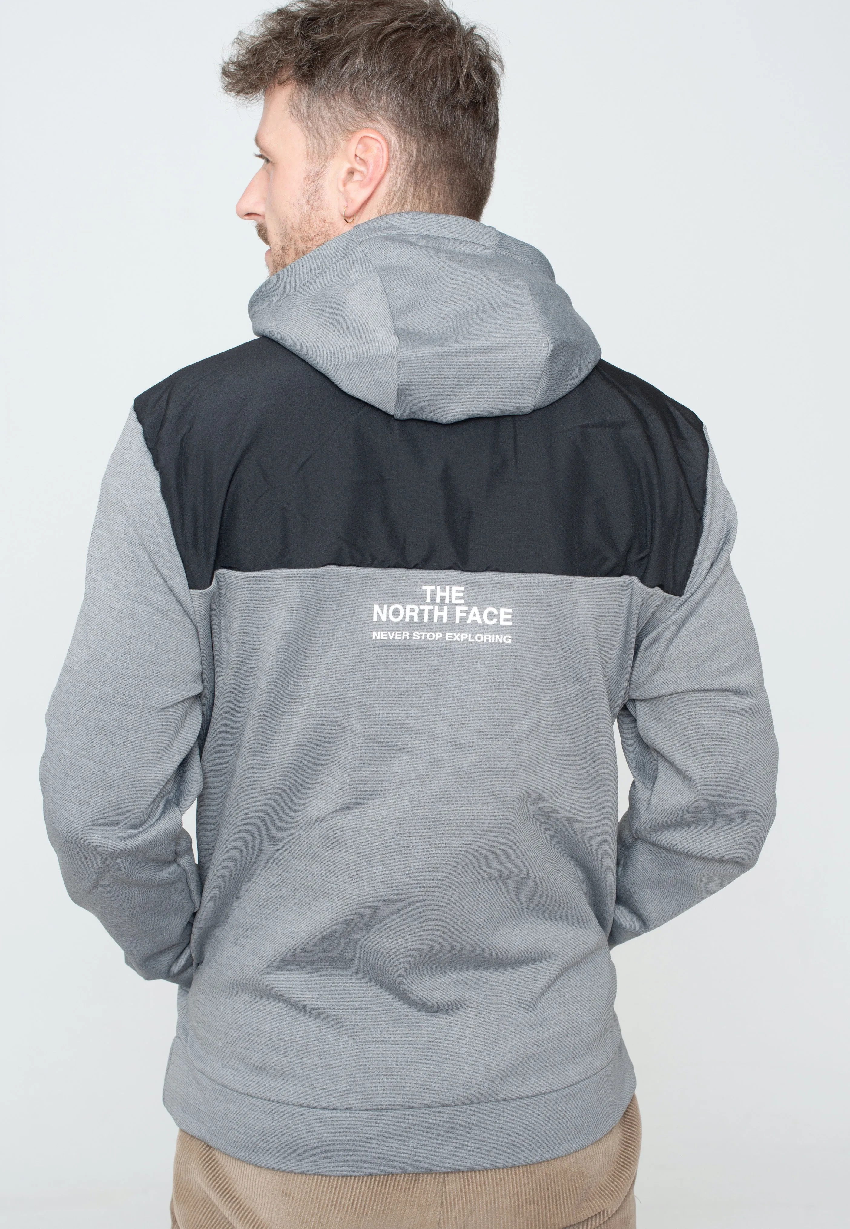 The North Face - Ma Full Zip Fleece TNF Medium Grey Heather/ TNF Black - Jacket