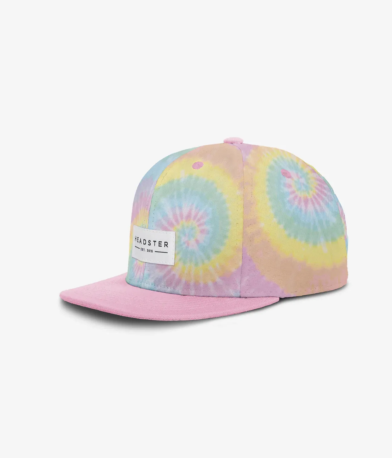 The Tie Dye Snapback Hat - Pink - BABY