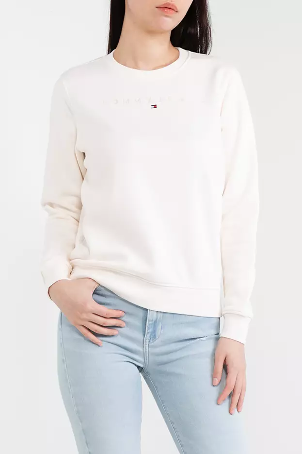 Tommy Hilfiger Tonal Linear Crew Sweatshirt - Tommy Jeans