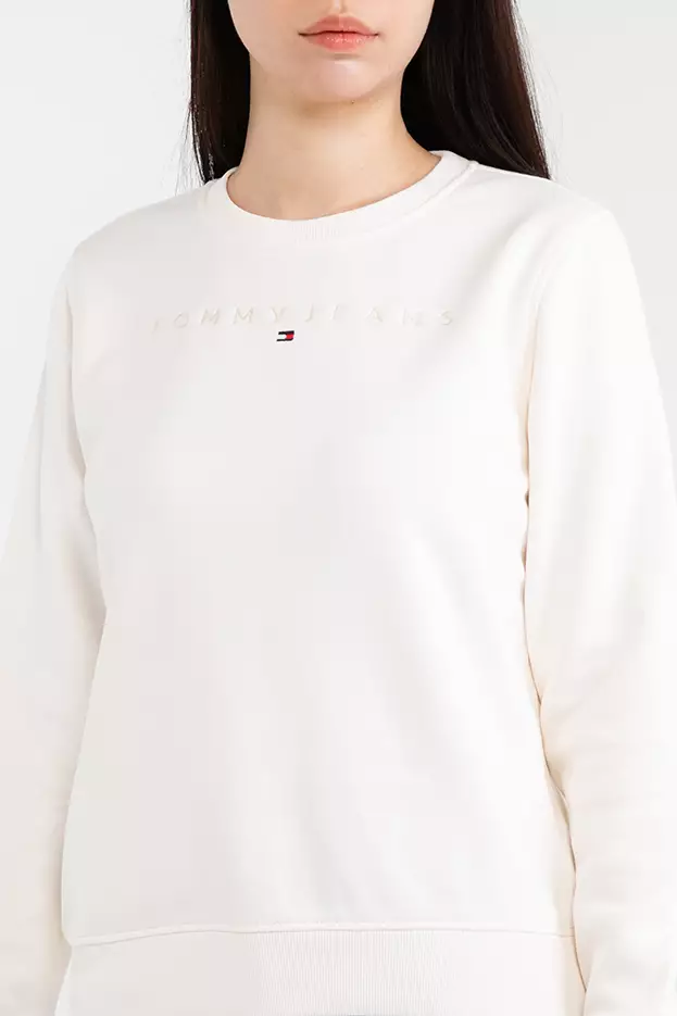 Tommy Hilfiger Tonal Linear Crew Sweatshirt - Tommy Jeans