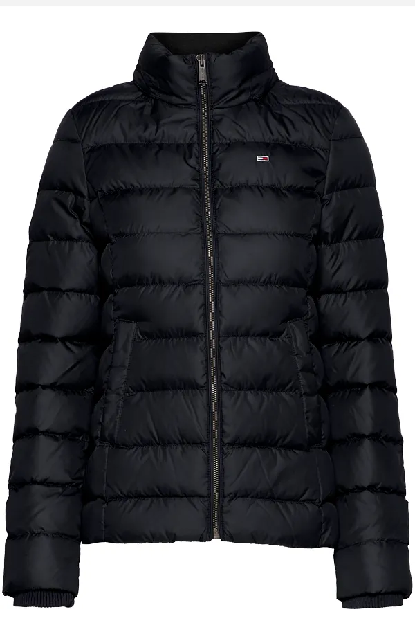 Tommy Hilfiger Women Hooded Down Jacket Black