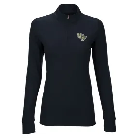 UCF Knights Women's Black Vansport Zen Quarter-Zip Pullover Jacket