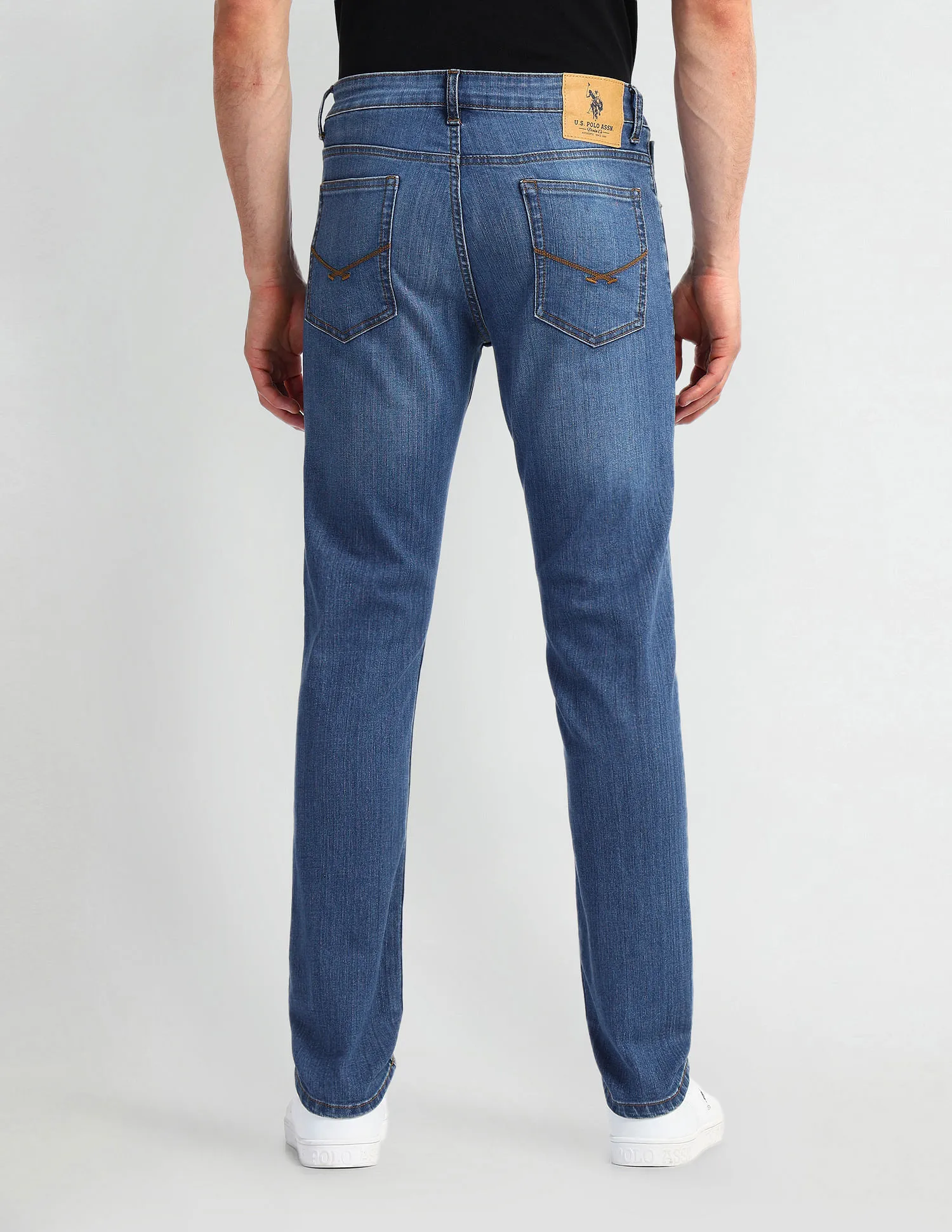 U.S. Polo Assn. Denim Co. Brandon Slim Fit Blue Jeans