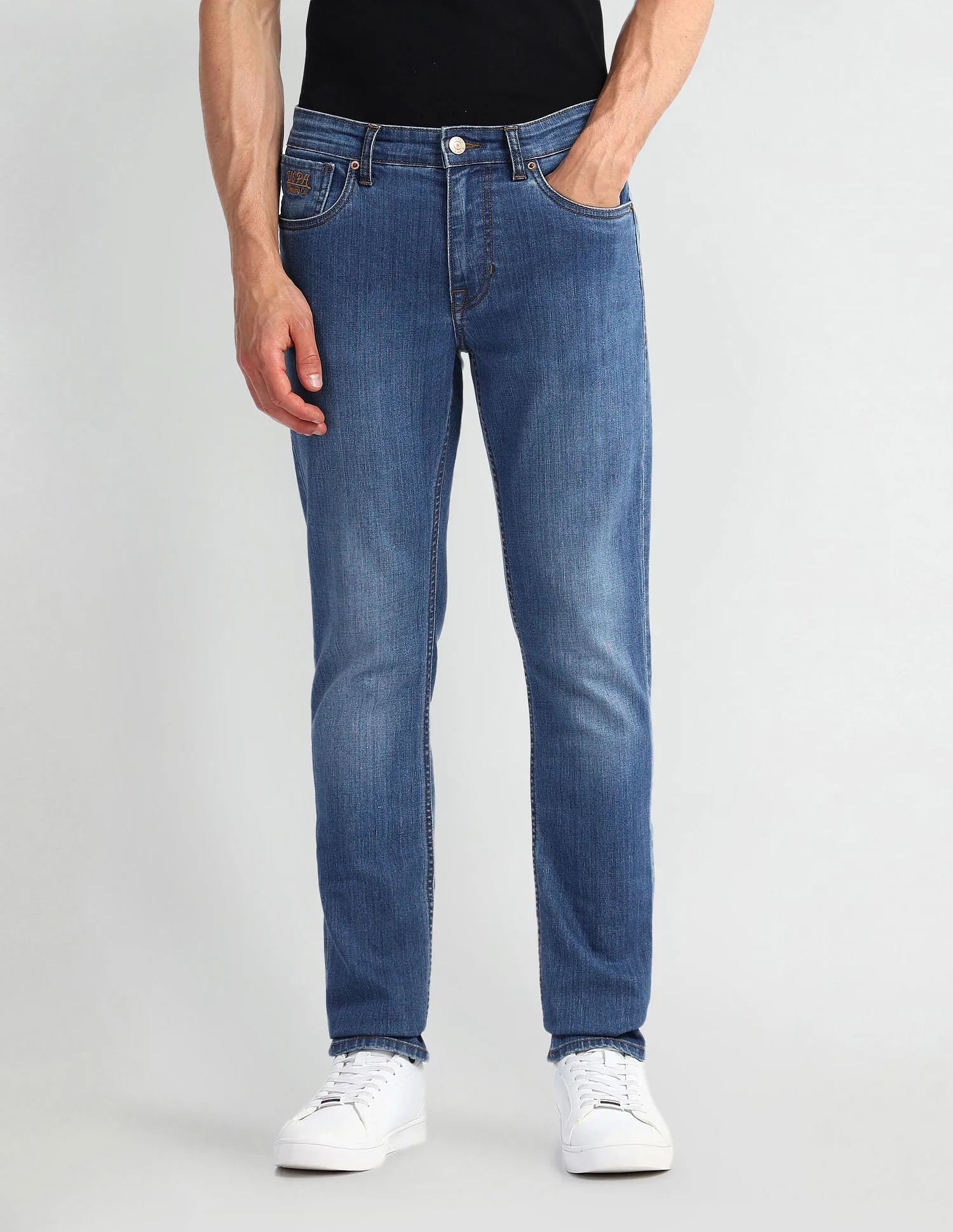 U.S. Polo Assn. Denim Co. Brandon Slim Fit Blue Jeans