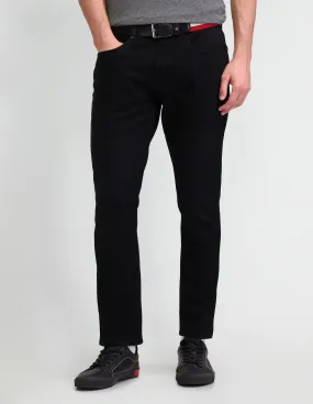 U.S. Polo Assn. Denim Co. Henry Tapered Cropped Fit Black Jeans