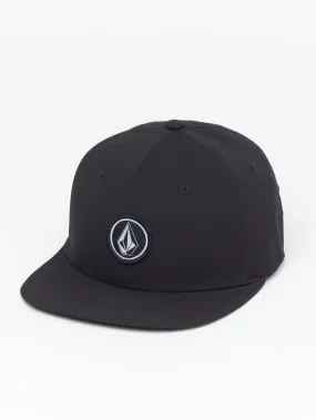 V Quarter Xfit Hat - Black