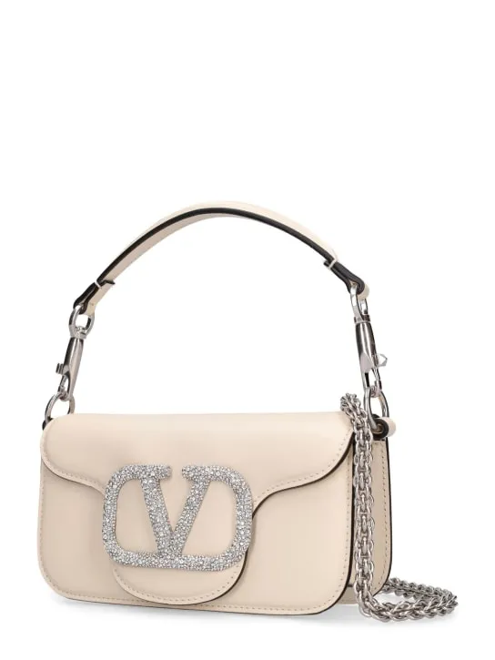 Valentino Garavani   Small Loco' leather top handle bag 