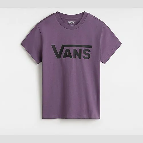 Vans FLYING V CREW T-SHIRT (GRAPE JAM) WOMEN PURPLE