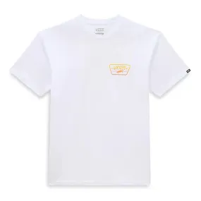 Vans Full Patch Back Tee - White/Copper Tan