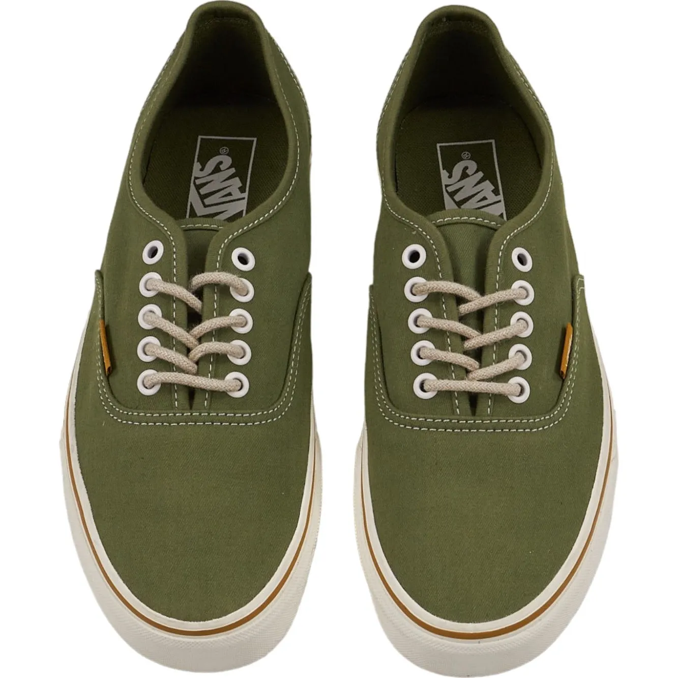 Vans Green Authentic Skate Shoes