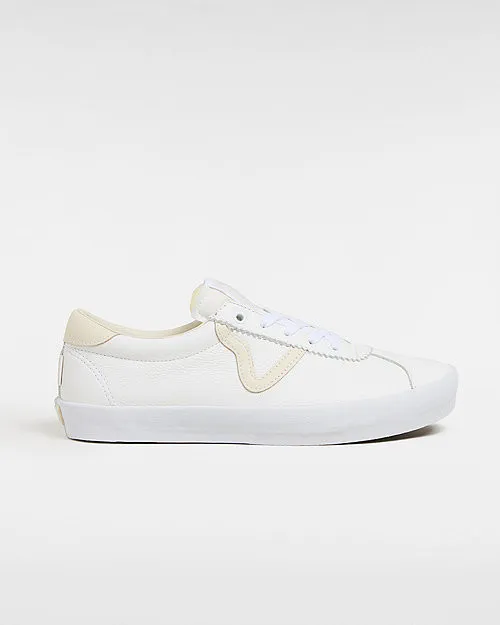 VANS Skate Sport Leather Vintage White (vintage White) Unisex White