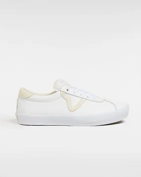 VANS Skate Sport Leather Vintage White (vintage White) Unisex White