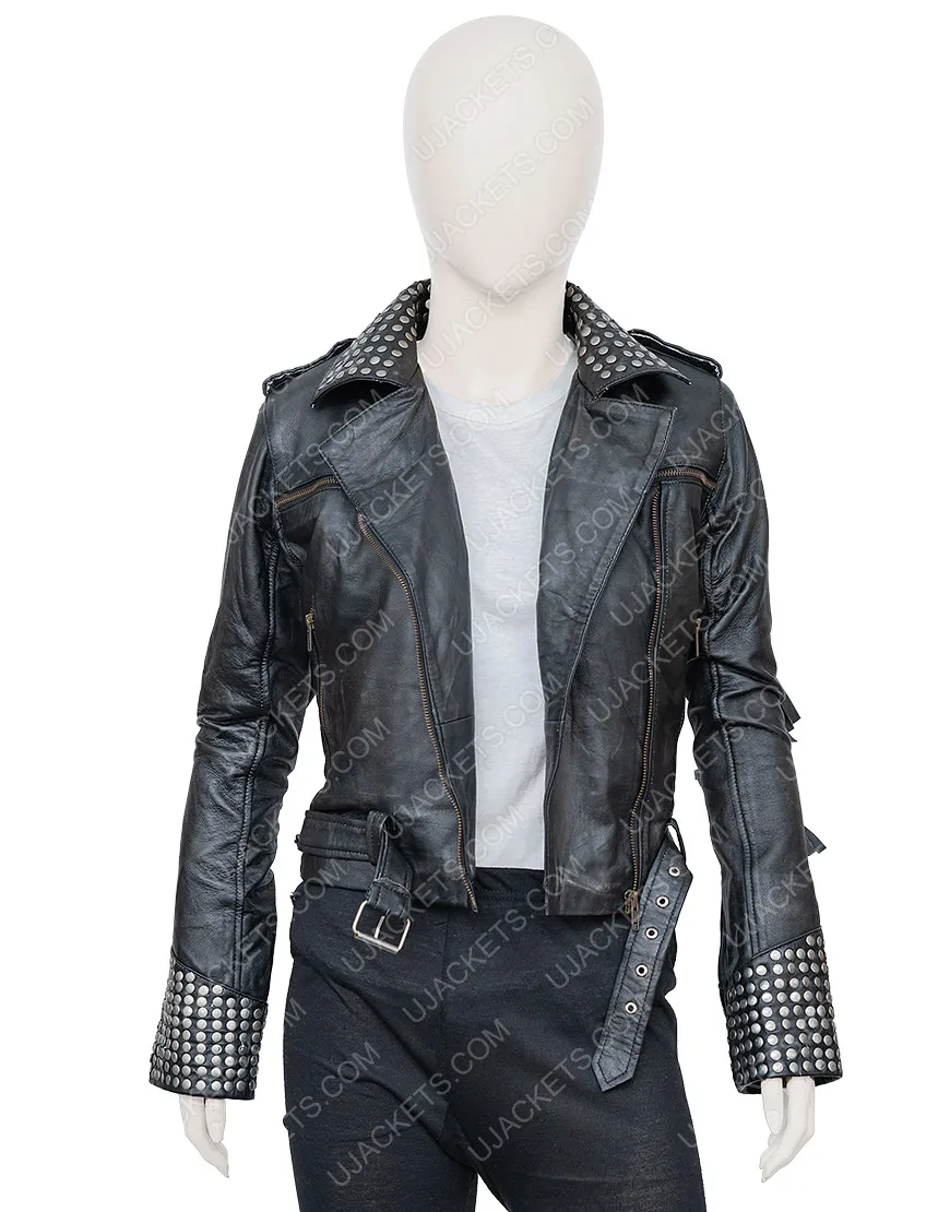 Vis a Vis El Oasis Macarena Ferreiro Leather Jacket