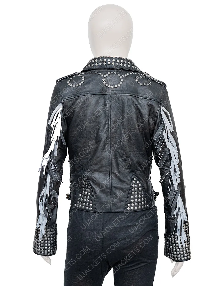 Vis a Vis El Oasis Macarena Ferreiro Leather Jacket