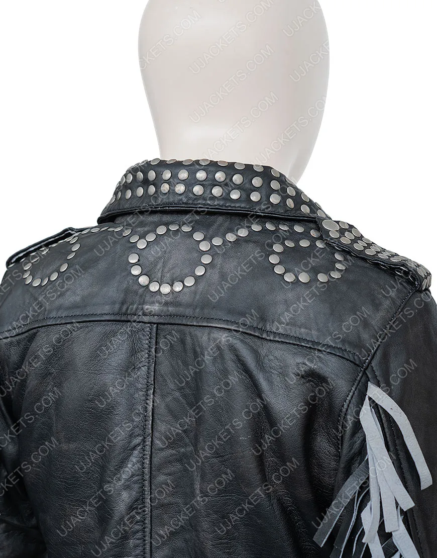 Vis a Vis El Oasis Macarena Ferreiro Leather Jacket