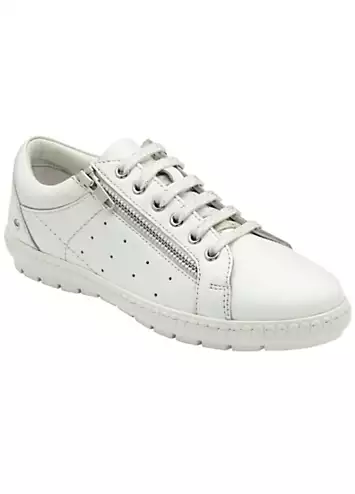 White Pedrina Trainers by Lotus | Look Again