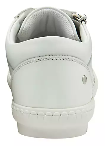 White Pedrina Trainers by Lotus | Look Again