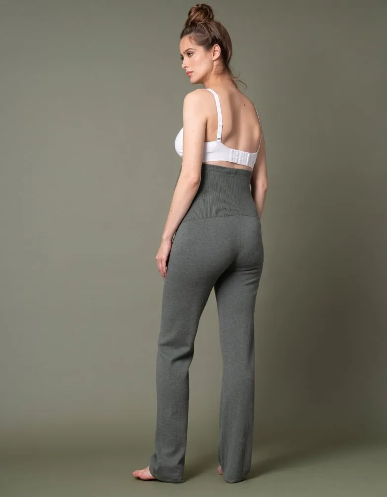 Wide Leg Knitted Maternity Lounge Pants