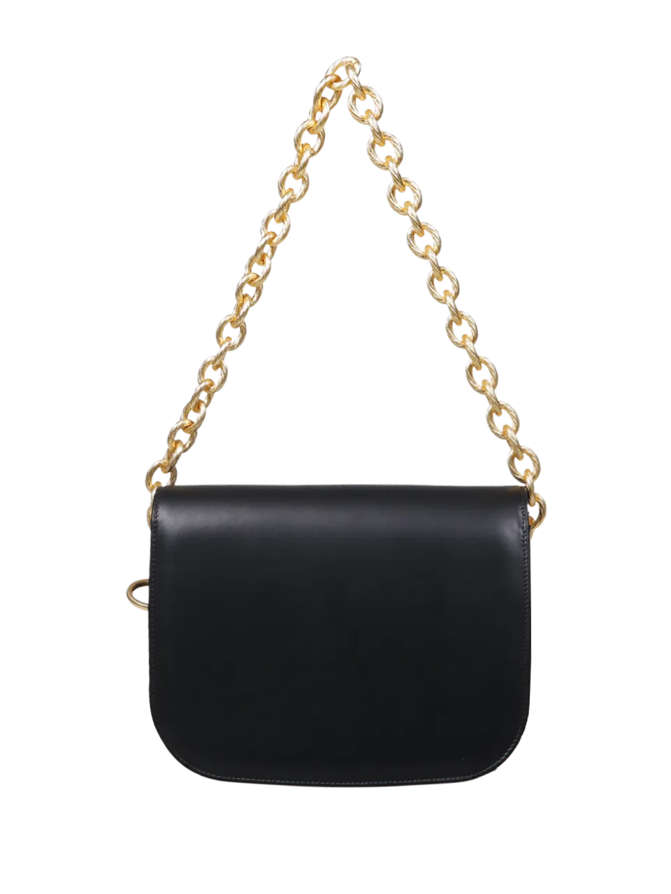 WOMAN AMATO DANIELE BLACK CALF LEATHER QUEEN CACCIATORA BAG