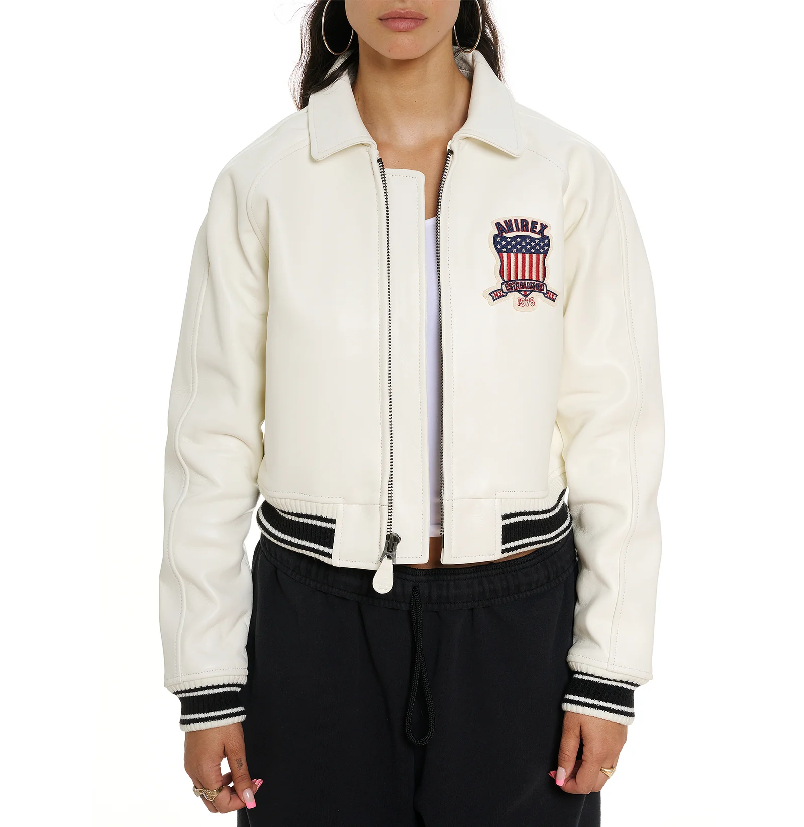 Women's Cropped Icon Jacket - Daniel's Leather