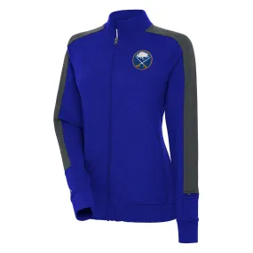 Women's Buffalo Sabres  Antigua Royal Strike Full-Zip Track Jacket