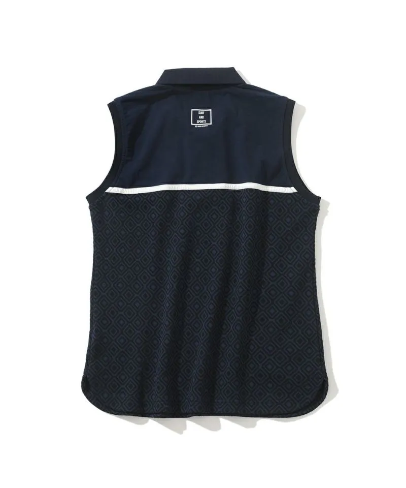 Women's Sand's Sleeveless Polo Navy