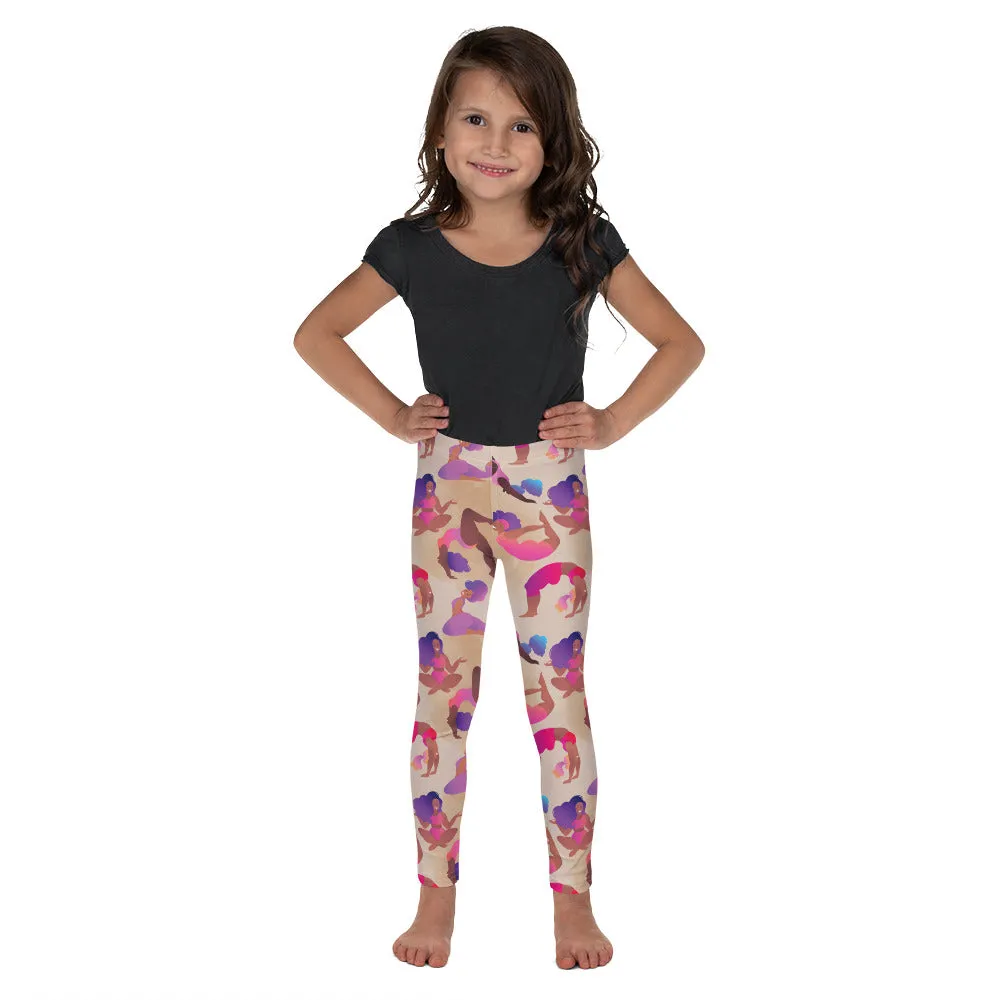 Yoga Poses Kid's Leggings