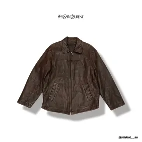 YSL Leather Jacket