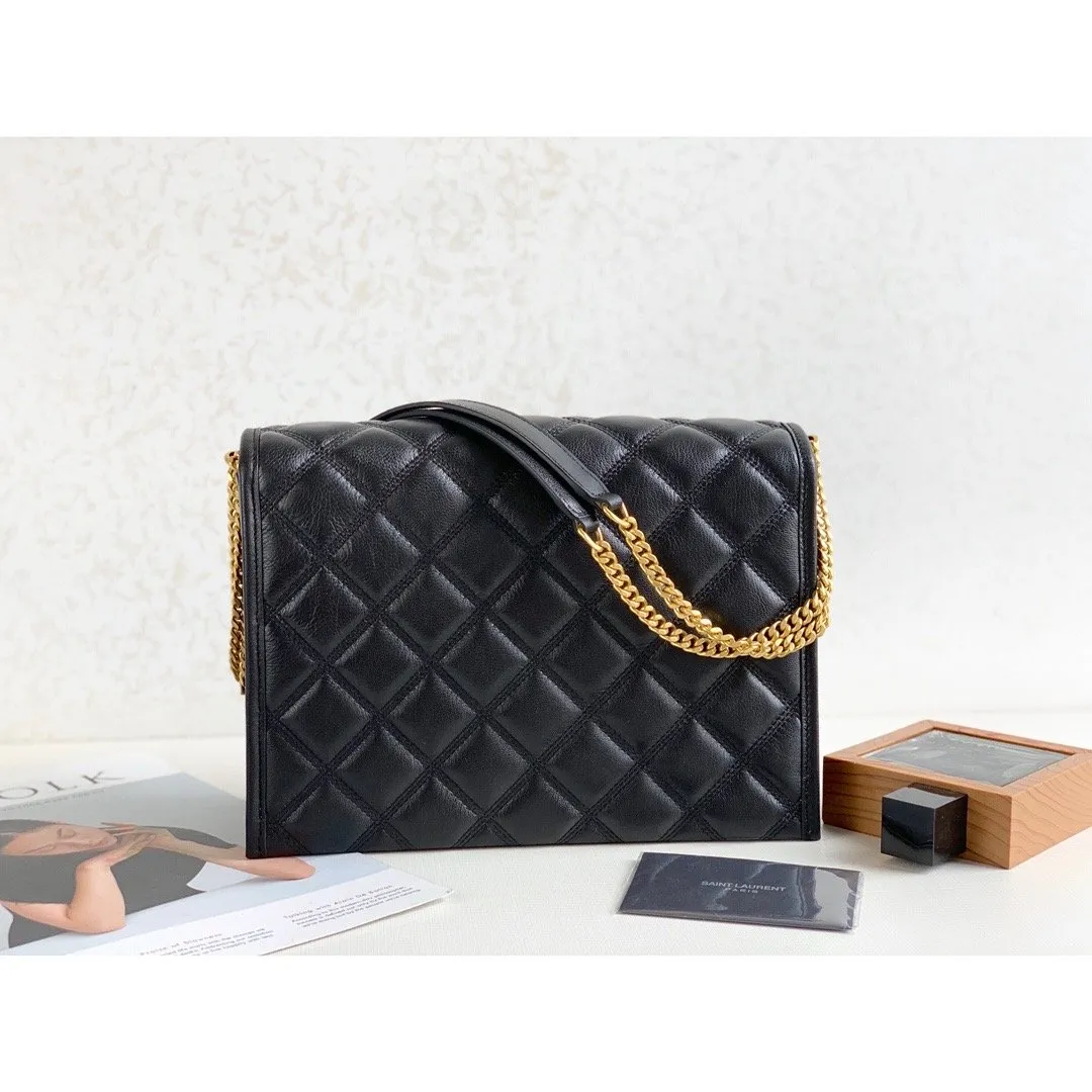 Yves Saint Laurent Becky Small Shoulder Bag Black